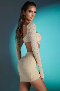 Asymmetric Ruched Mini Skirt In Sand 9 Asymmetric Ruched Mini Skirt In Sand -Sway Line Zone 4558 4579 8 la desirade sand embelished 7 197f07a0 2174 45e9 a901 036c961eaee4