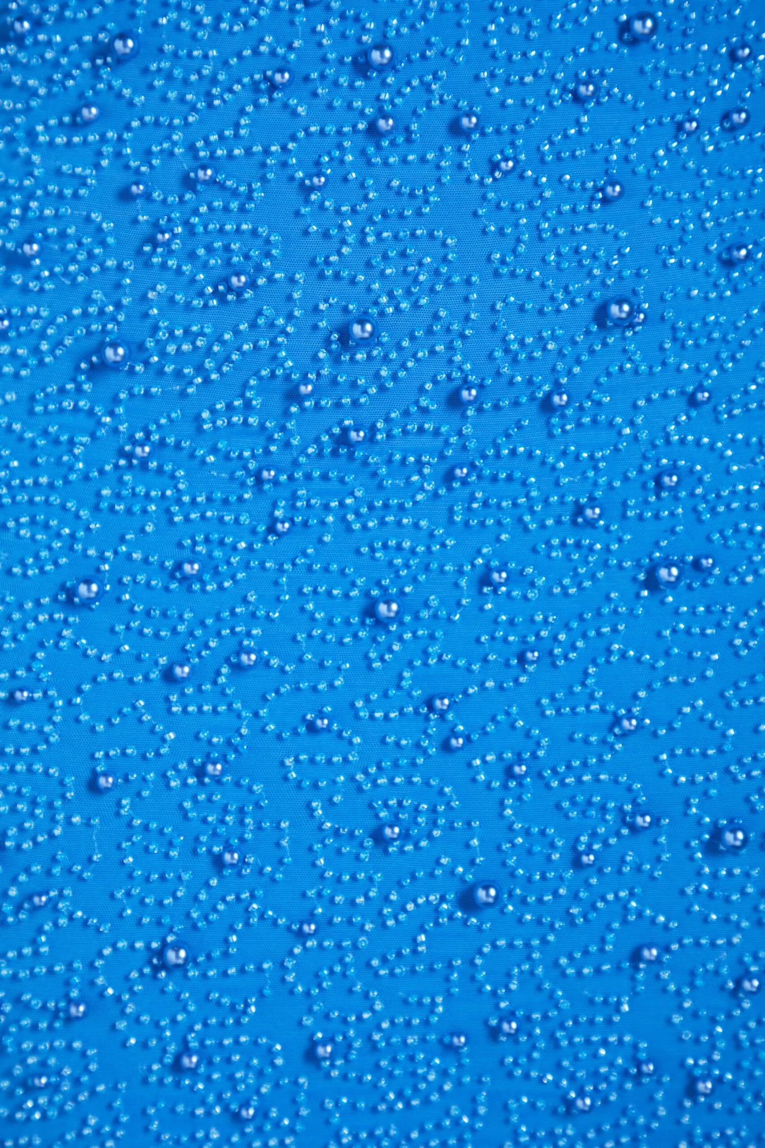 Embellished Mesh Mini Skirt In Blue 5 Embellished Mesh Mini Skirt In Blue - Image 5