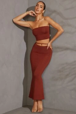 Bandeau Crop Top In Brick 13 Bandeau Crop Top In Brick -Sway Line Zone 5623 5609 6 Brick Bandeau Top Maxi Skirt f527a7bb d984 4885 b9f8 651a0cead09d