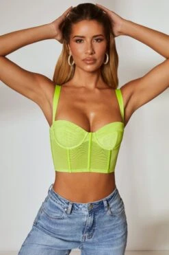 Corset Crop Top In Lime -Sway Line Zone 5728 2 Borderline Lime Corset Topcopy a4f042a2 f8ec 4f21 93ff 52abec8edbaf