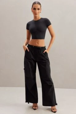 Monowire Crop Top In Black -Sway Line Zone 5827 6718 1 Aara Black Monowire Crop Top Rori Cargo Trousers a0ca48b4 91b8 433c 99ed d82e0a903bbb