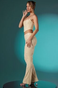 Embellished Lace Corset Crop Top In Ivory -Sway Line Zone 5955 5959 12 Ivory Lace Low Trousers Embelished Lace Corset With Inverted Sweetheart Neckline c0f343ff 8d20 4c36 81bc 471ff500ac25