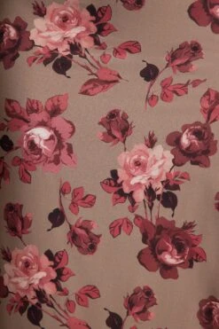 Side Split Midaxi Skirt In Beige Print -Sway Line Zone 6375 7 BeigePrintMidi Skirt With Split