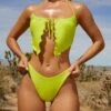 Brazilian Bikini Bottoms In Lime