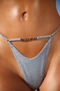 Micro Thong Bikini Bottoms In Blue -Sway Line Zone NS0195 NS0190 7 Blue Asymmetric Underwire Bikini Top Micro Bottoms 9fa54f52 3284 4cbe 96ad a473c229294b