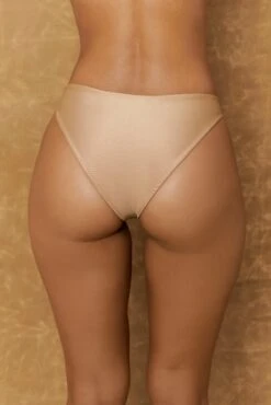 Majesty Ring Side Bikini Bottoms In Toffee -Sway Line Zone gg0012 11 majesty toffee ring detailing halter neck bikini set